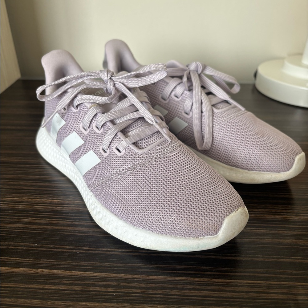 Adidas Women's Lavender cloud foam Sneakers